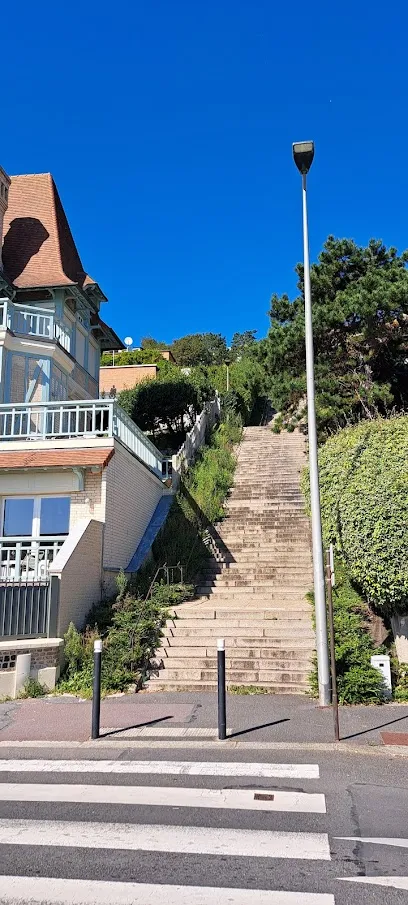 Image de escalier Eugène Boudin