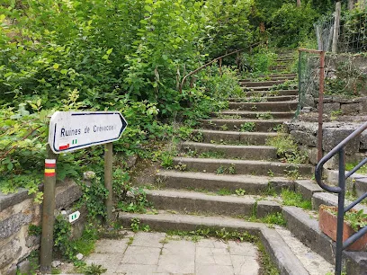 Image de Escalier menant au ruines de Crèvecoeur
